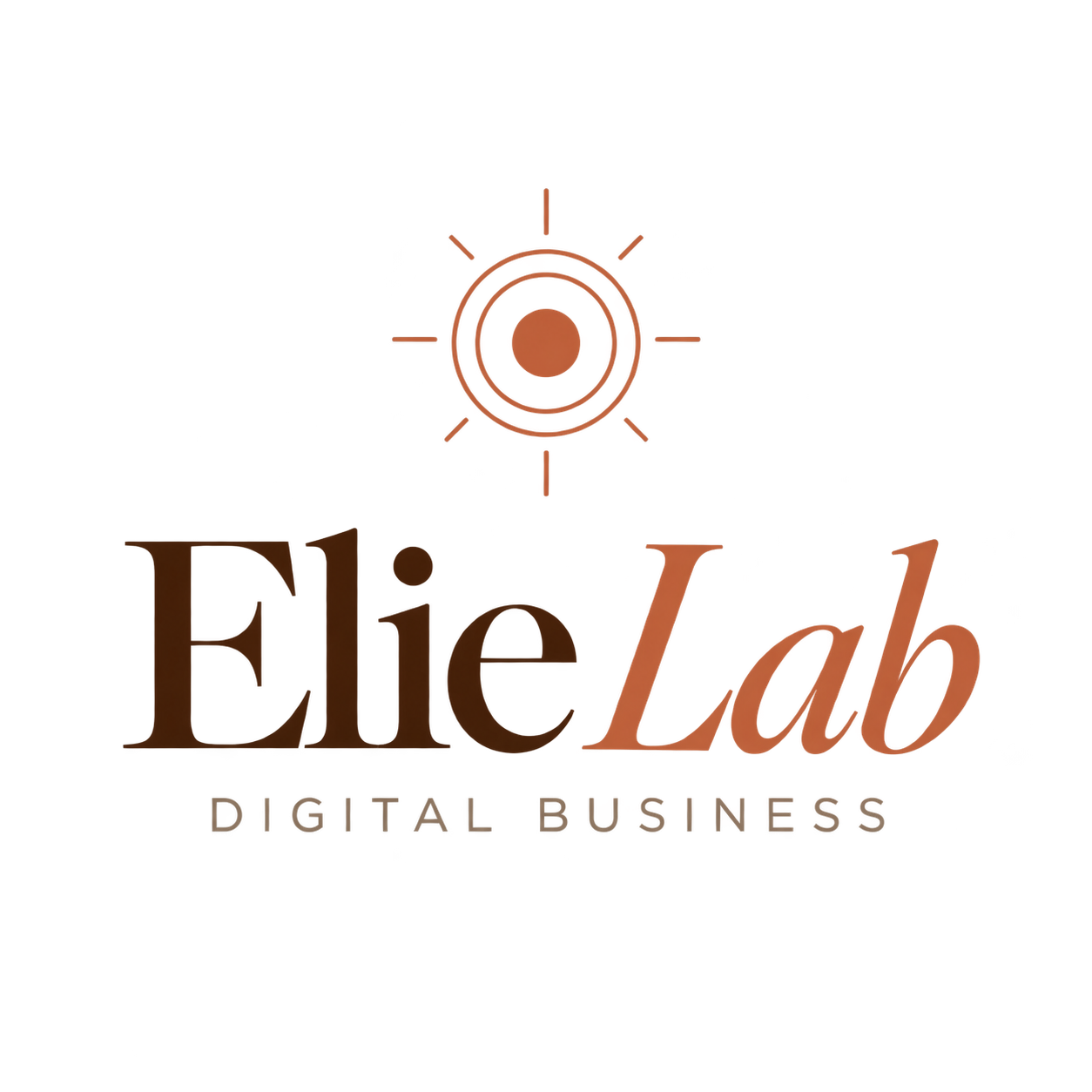 Sol da identidade original da Elie Lab